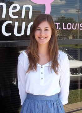 Jessica Zadoks, Komen St. Louis' Summer 2013 PR & Marketing Intern
